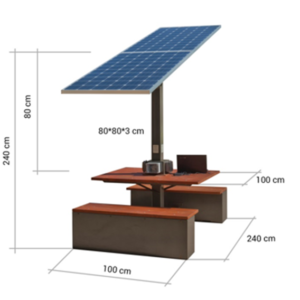 Et tables solaires V1.4 (4 places)