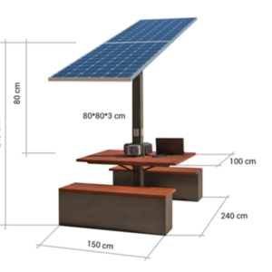 Et tables solaires V1.6 (6 places)